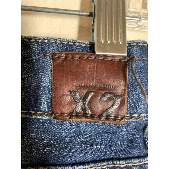 X2 Quality Denim Blue Jeans Womens Size 2 Long AD1 - Picture 5 of 8